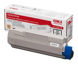 [OKI-43865708] Toner Oki Color Laser 43865708 C5650dn 8.000 pag. BK