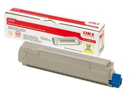 [OKI-43487709] Toner Oki Color Laser 43487709 C8600cdtn 6.000 pag. YEL