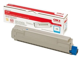 [OKI-43487711] Toner Oki Color Laser 43487711 C8600cdtn 6.000 pag. CY