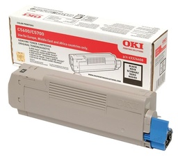 [OKI-43324408] Toner Oki Color Laser 43324408 C5600 6.000 pag. BK