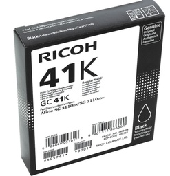 [RIC-GC41K] Cartridge Ricoh Inkjet GC41 Aficio SG 3100SNw 2.400 pag. BK (405761)