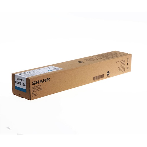 [SHA-MX61GTCA] Toner Sharp color laser MX-61 GT BA - MX3570N 24.000 pag CY
