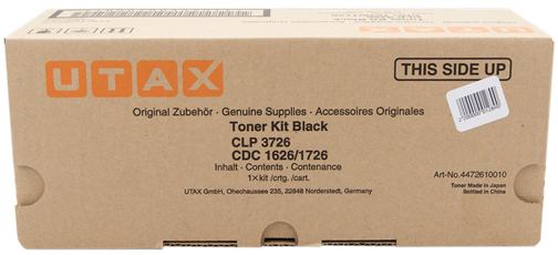 [UTA-4472610010] Toner Utax Color Laser 4472610010 CLP3726 7.000 pag. BK