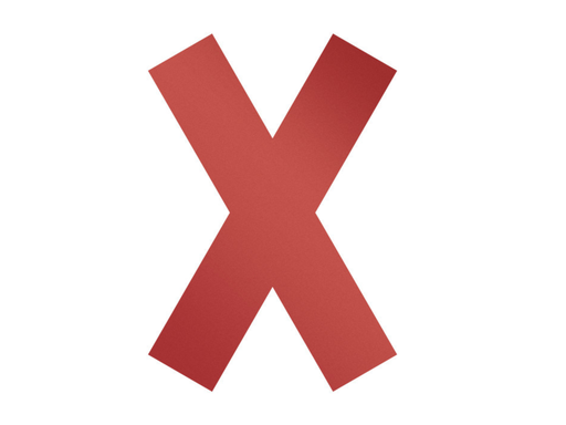 [DUR-104903] Vloermarkering Durable sticker 135x193mm kruis verwijderbaar rood (5)