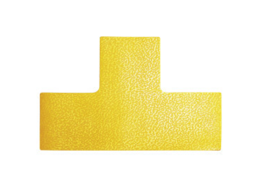 [DUR-170004] Vloermarkering Durable vormsticker 100x150mm "T" (10)
