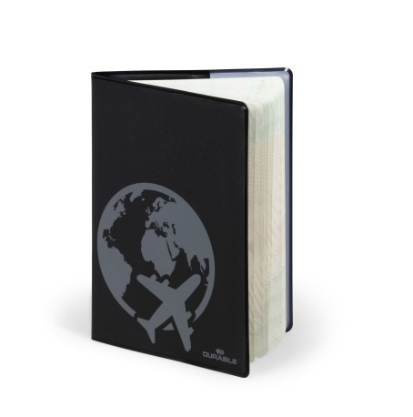 [DUR-214401] Paspoorthoes Durable RFID Secure 189x129mm zwart