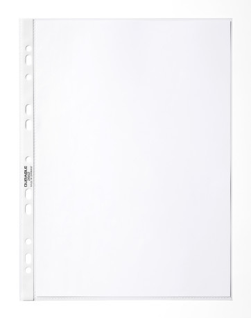 [DUR-266219] Geperforeerde hoes BUSINESS Durable PP A4 transparant (10)