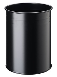 [DUR-330401] Vuilnisbak Durable metaal rond 315xØ260mm 15l zwart