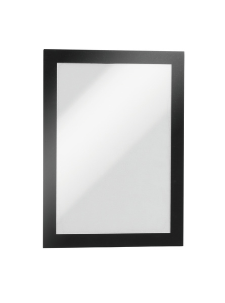 Ophangtas Durable Duraframe A5 zelfklevend zwart retailverpakking