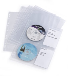 [DUR-523819] CD/DVD cover light M archiveerbaar met etikethoes Durable transparant (10)