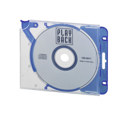 [DUR-526906] CD/DVD doosje Durable Quickflip Complete blauw (5)
