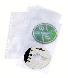 [DUR-528219] CD/DVD cover light s archiveerbaar Durable transparant (5)