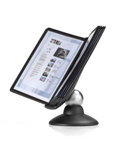 Zichtpanelensysteem Durable Sherpa Motion Table 10 zwart