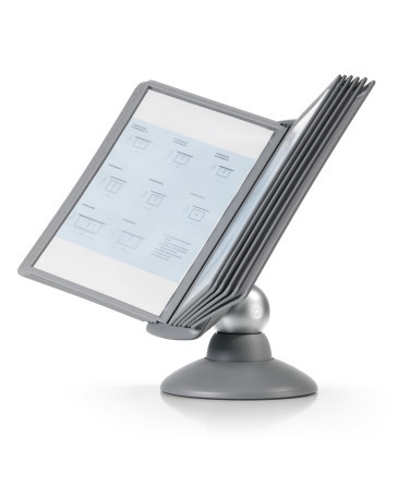 Zichtpanelensysteem Durable Sherpa Motion Table 10 grafiet