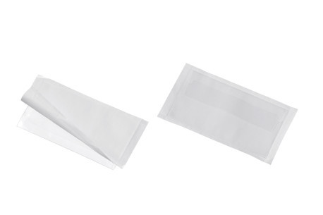 [DUR-809219] Zelfklevende hoes Durable Pocketfix Plus 90x57mm transparant (10)