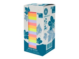 [IN1-5654-88TW7] Memoblok Info Notes Nature 75x75mm 100vel assorti (16)