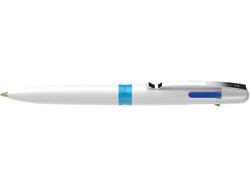 [SCH-138049] Balpen Schneider Take 4 Colours ECO wit lichaam