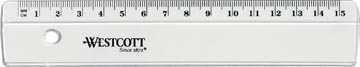 [OUT-E10150] Lat Westcott plastic 15cm (E10150)
