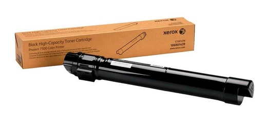 [XER-106R01439] Toner Xerox Color Laser 106R01439 Phaser 7500 19.800 pag. BK