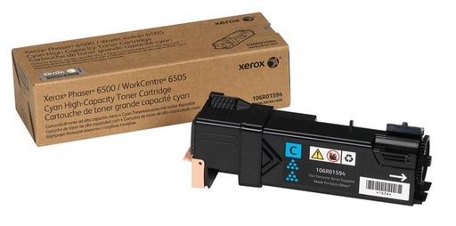 [XER-106R01594] Toner Xerox Color Laser 106R01594 Phaser 6500DN 2.500 pag. CY