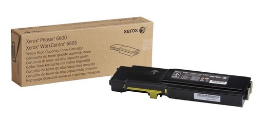 [XER-106R02231] Toner Xerox Color Laser 106R02231 Phaser 6600DN 6.000 pag. YEL