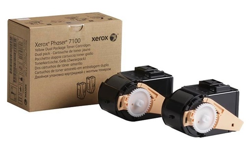 [XER-106R02604] Toner Xerox Color Laser 106R02604 Phaser 7100 4.500 pag. YEL (2)