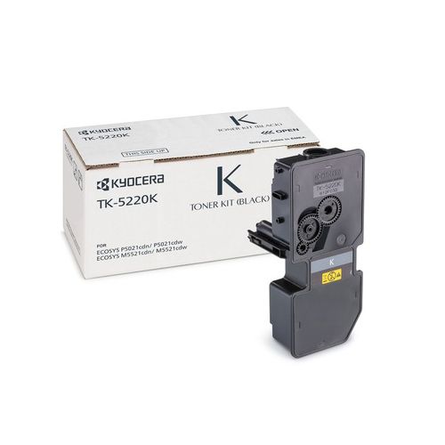 [KYO-TK5220K] Toner Kyocera Color Laser TK-5220 ECOSYS M5521cdn 1.200 pag. BK