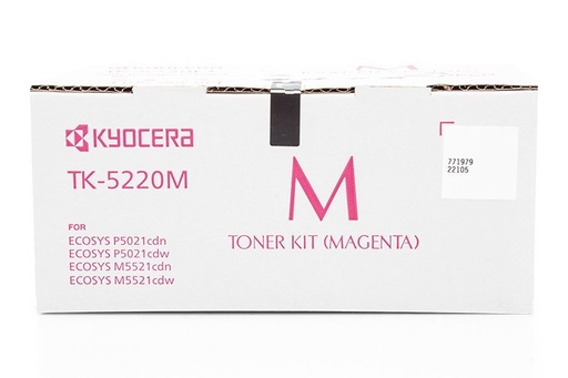 [KYO-TK5220M] Toner Kyocera Color Laser TK-5220 ECOSYS M5521cdn 1.200 pag. MAG