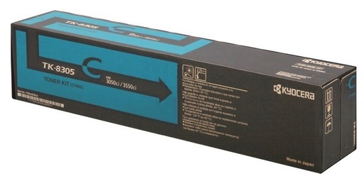 [KYO-TK8305C] Toner Kyocera Color Laser TK-8305 TASKalfa 3050ci 15.000 pag. CY