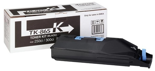 [KYO-TK865K] Toner Kyocera Color Laser TK-865 TASKalfa 250ci 20.000 pag. BK