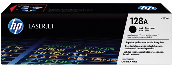 Toner HP Color Laser 128A Color LaserJet Pro CP1525n 2.000 pag. BK