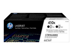 [HP-HPCF410XD] Toner HP Color Laser 410X DUO Color LaserJet Pro M452dn 2x6.500 pag. BK