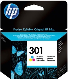 [HP-HPCH562E] Cartridge HP Inkjet 301 Deskjet 1000 165 pag. COL