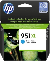 [HP-HPCN046A] Cartridge HP Inkjet 951XL Officejet Pro 251dw 1.500 pag. CY