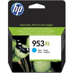 [HP-HPF6U16A] Cartridge HP Inkjet 953XL Officejet Pro 7720 Wide Format 1.600 pag. CY