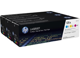 [HP-HPU0SL1AM] Toner HP Color Laser 131A LaserJet Pro 200 M251n 3x1.800 pag. RAINBOWPACK C/M/Y