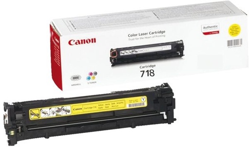 [CAN-718Y] Toner Canon Color Laser 718 ImageCLASS LBP7200CDN 2.900 pag. YEL