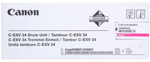 [CAN-C-EXV34MAG-DR] Drum Canon Color Laser C-EXV 34 imageRUNNER ADVANCE C2020i 36.000 pag. MAG