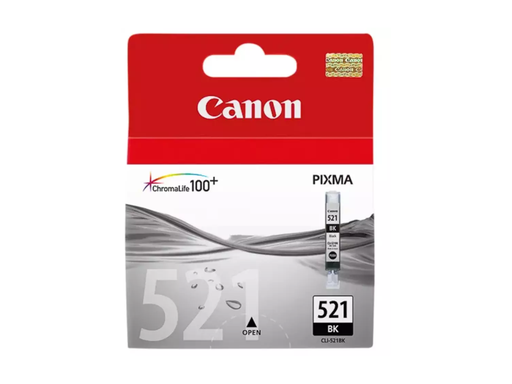 [CAN-CLI-521BK] Cartridge Canon Inkjet CLI-521 PIXMA iP3600 350 pag. BK