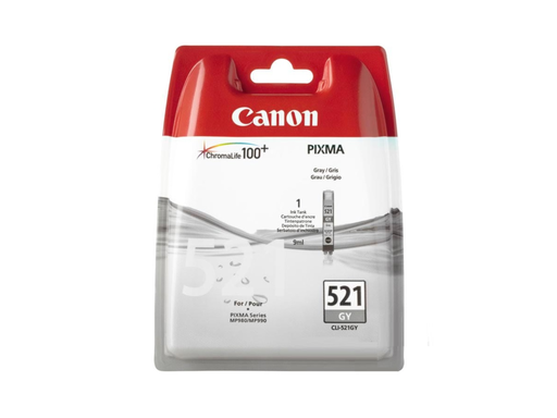 [CAN-CLI-521GY] Cartridge Canon Inkjet CLI-521 PIXMA iP3600 1.395 pag. GY