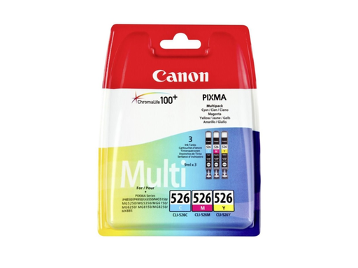 [CAN-CLI-526VALUE] Cartridge Canon Inkjet CLI-526 RAINBOWPACK C/M/Y (4541B018)