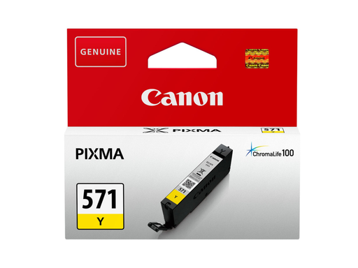 [CAN-CLI-571Y] Cartridge Canon Inkjet CLI-571 PIXMA MG5750 161 pag. YEL