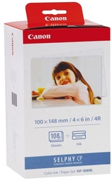 [CAN-KP-108IN] Fotopapier Canon KP-108IN 10x15cm +TTR (3) 3115B001 (108)