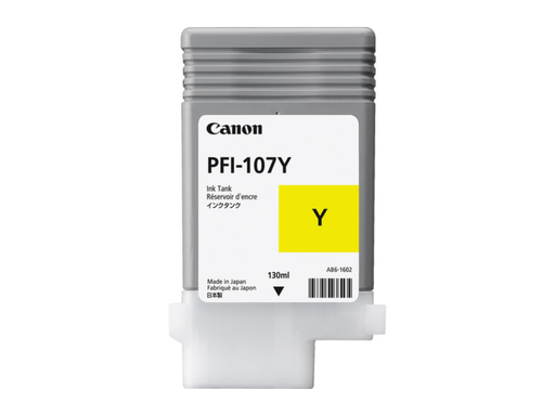 [CAN-PFI-107Y] Cartridge Canon Inkjet PFI-107 imagePROGRAF iPF670 130ml YEL1,3