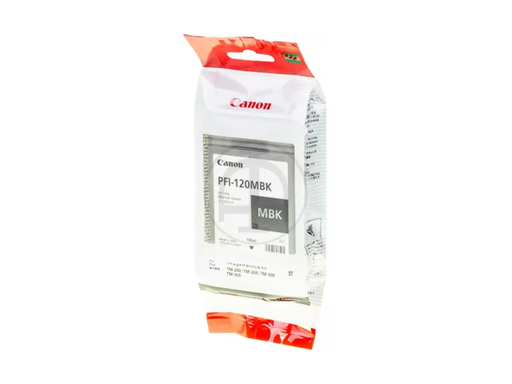 [CAN-PFI-120MBK] Cartridge Canon Inkjet PFI-120 imagePROGRAF TM-200 130ml MATT BK