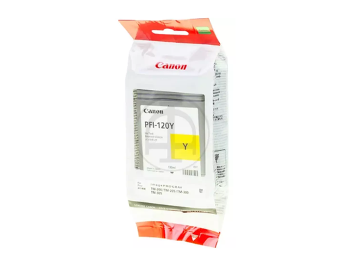 [CAN-PFI-120Y] Cartridge Canon Inkjet PFI-120 imagePROGRAF TM-200 130ml YEL