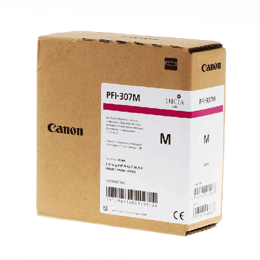 [CAN-PFI-307M] Cartridge Canon Inkjet PFI-307 imagePROGRAF iPF830 330ml MAG