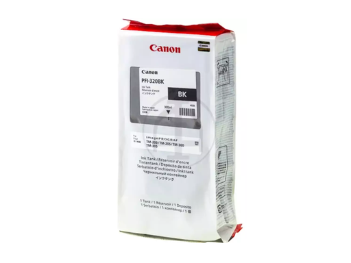 [CAN-PFI-320BK] Cartridge Canon Inkjet PFI-320 IP TM-200 300ml BK