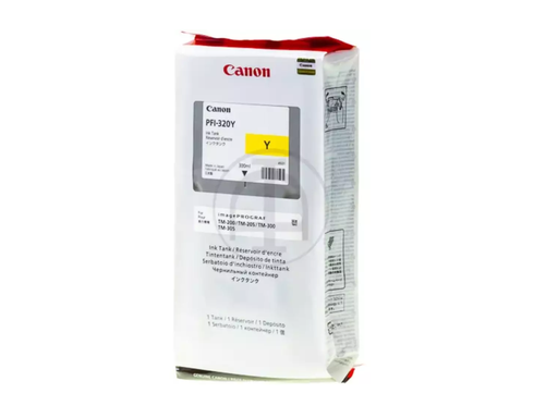 [CAN-PFI-320Y] Cartridge Canon Inkjet PFI-320 IP TM-200 300ml Y