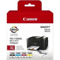 [CAN-PGI-1500XLVALBP] Cartridge Canon Inkjet PGI-1500XL MAXIFY MB2050 VALUE PACK BK/C/Y/M